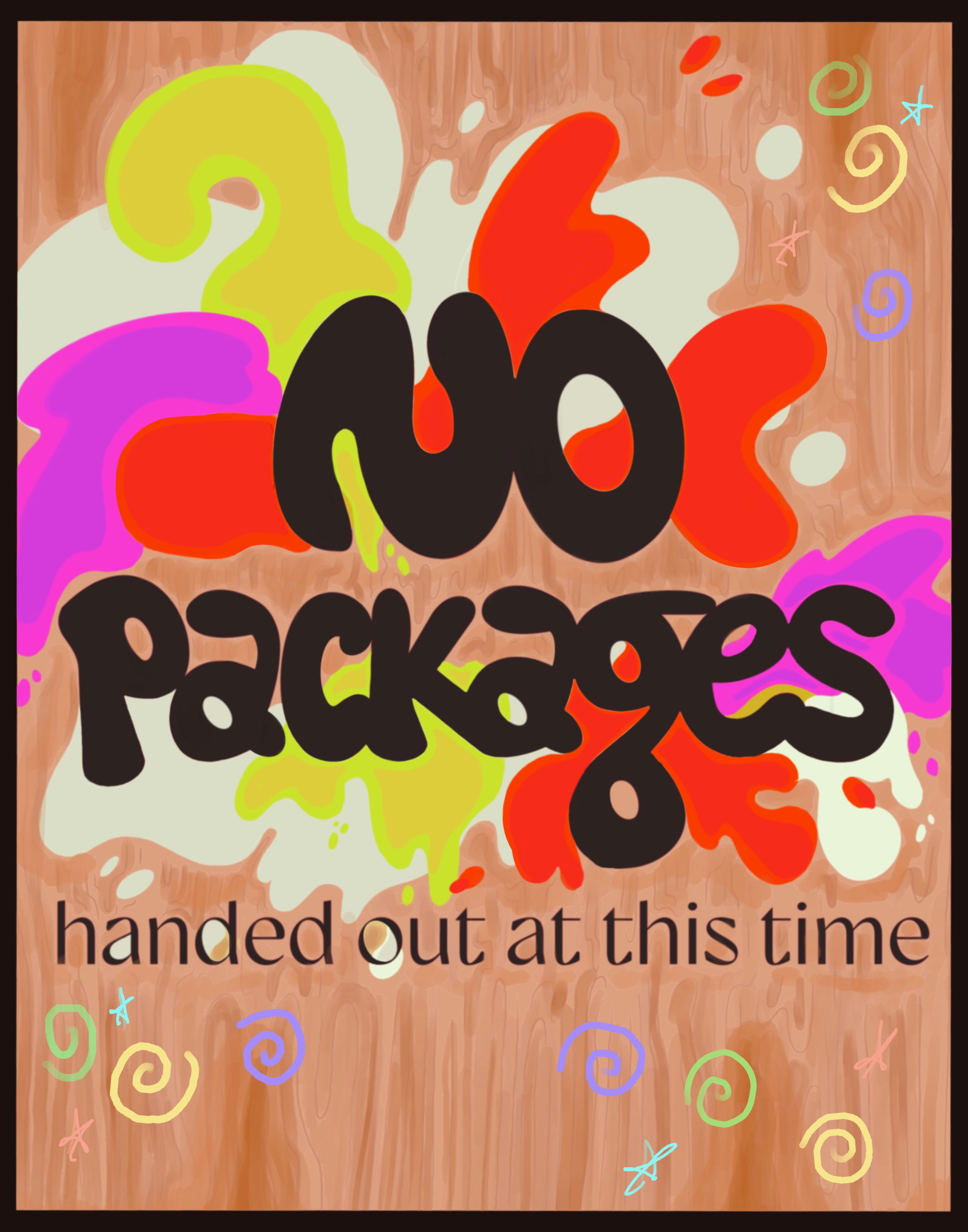 No Package Sign